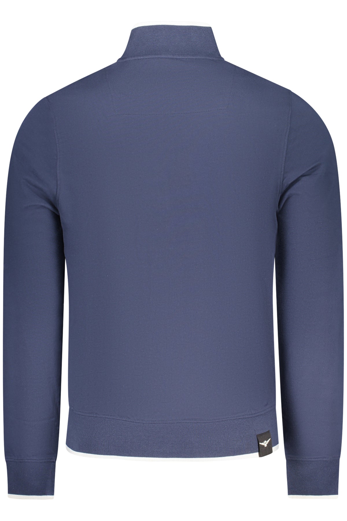 ACCADEMIA MILITARE FELPA CON ZIP UOMO BLU