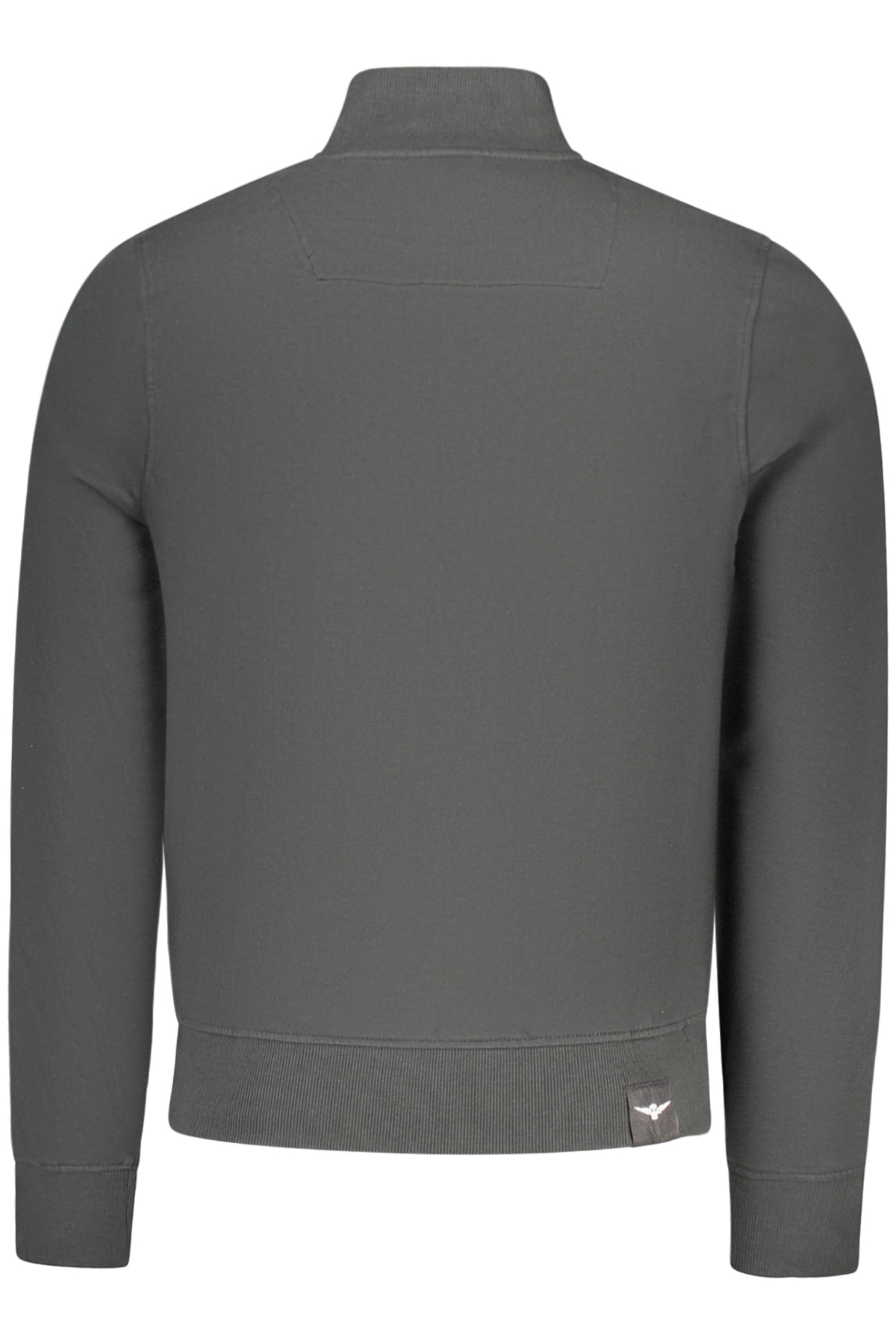 ACCADEMIA MILITARE FELPA CON ZIP UOMO NERO