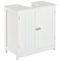 Mobile Sottolavabo Bianco con 2 Ante 60x30x60 cm