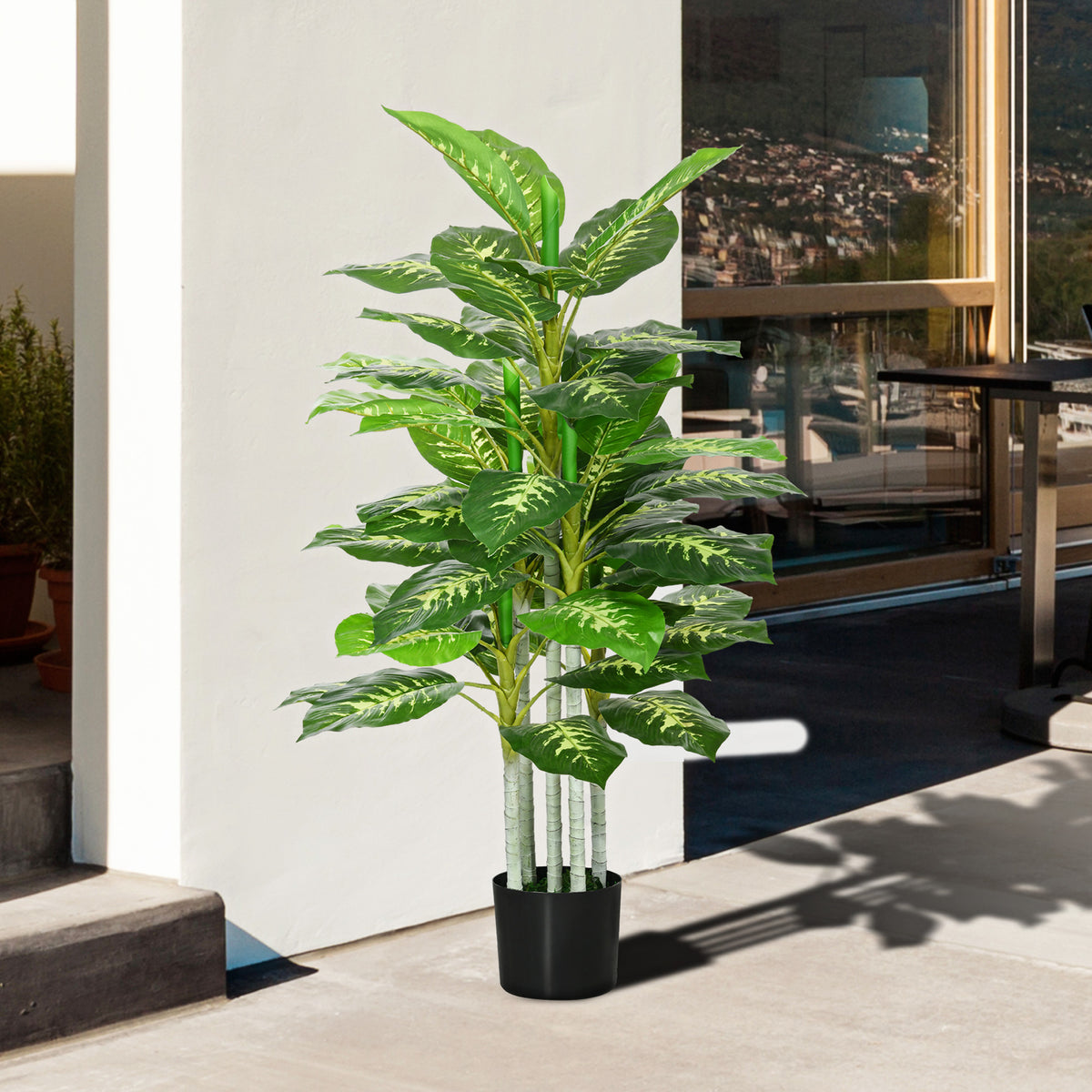 Pianta Artificiale Decorativa da Interno ed Esterno 120 cm