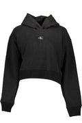 CALVIN KLEIN FELPA SENZA ZIP DONNA NERO
