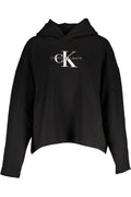 CALVIN KLEIN FELPA SENZA ZIP DONNA NERO
