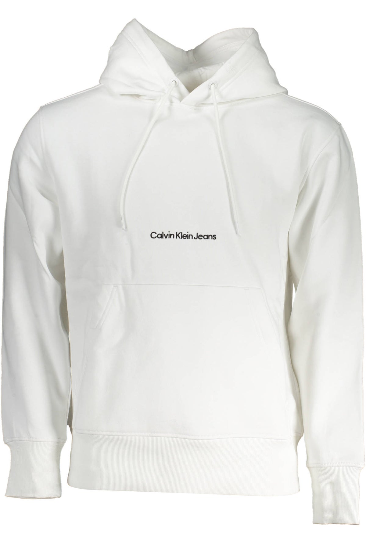 CALVIN KLEIN FELPA SENZA ZIP UOMO BIANCO