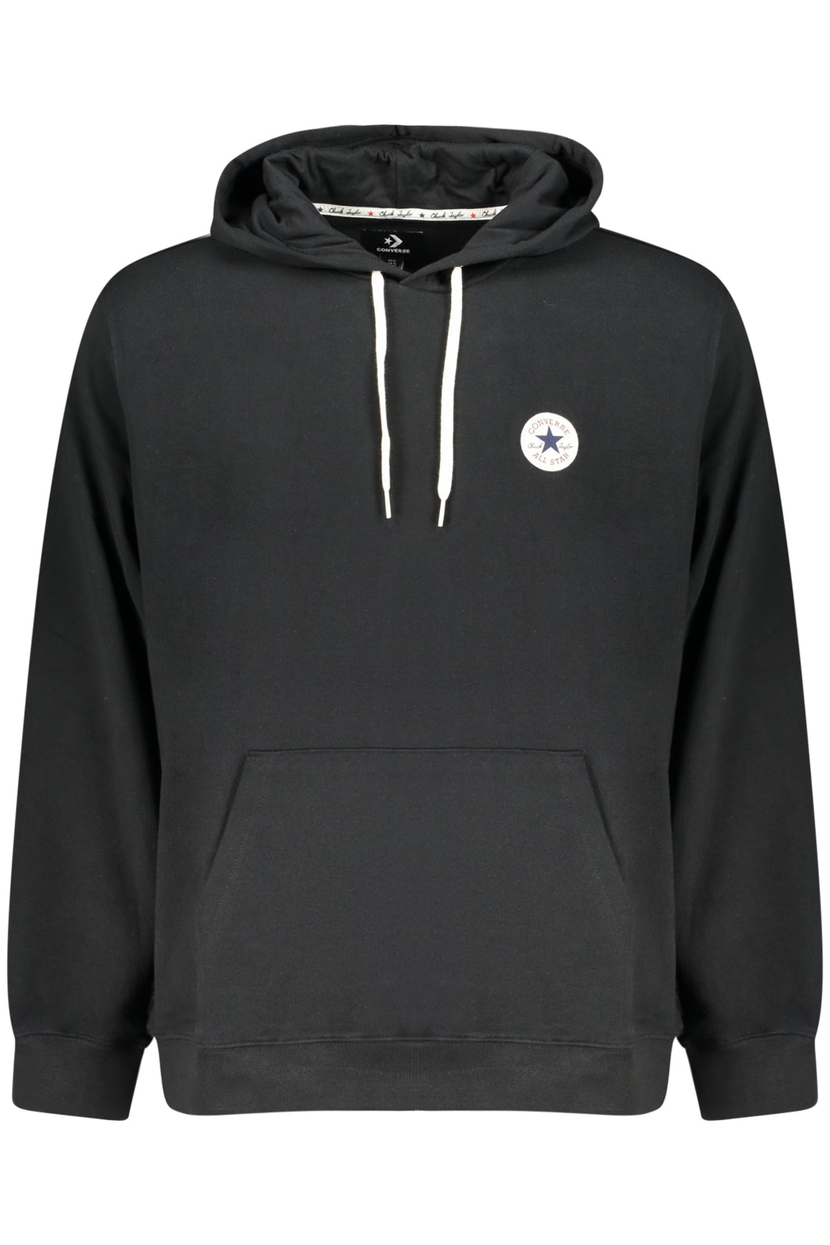 CONVERSE FELPA SENZA ZIP UOMO NERO