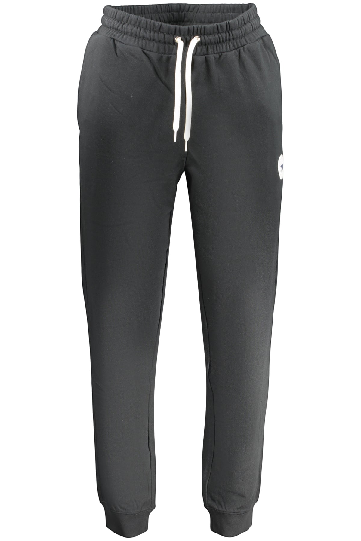 CONVERSE PANTALONE TUTA LUNGO UOMO NERO