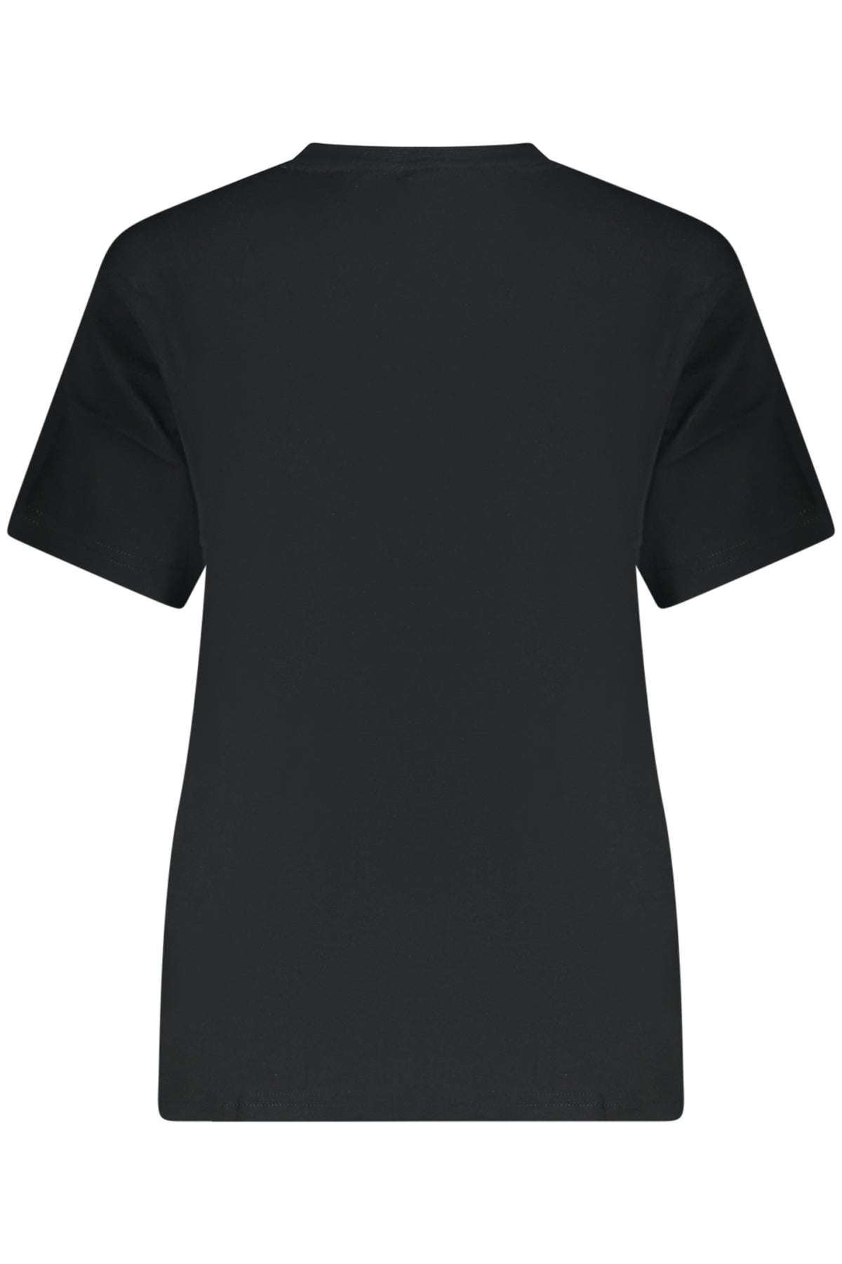 CONVERSE T-SHIRT MANICHE CORTE DONNA NERO