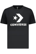 CONVERSE T-SHIRT MANICHE CORTE UOMO NERO