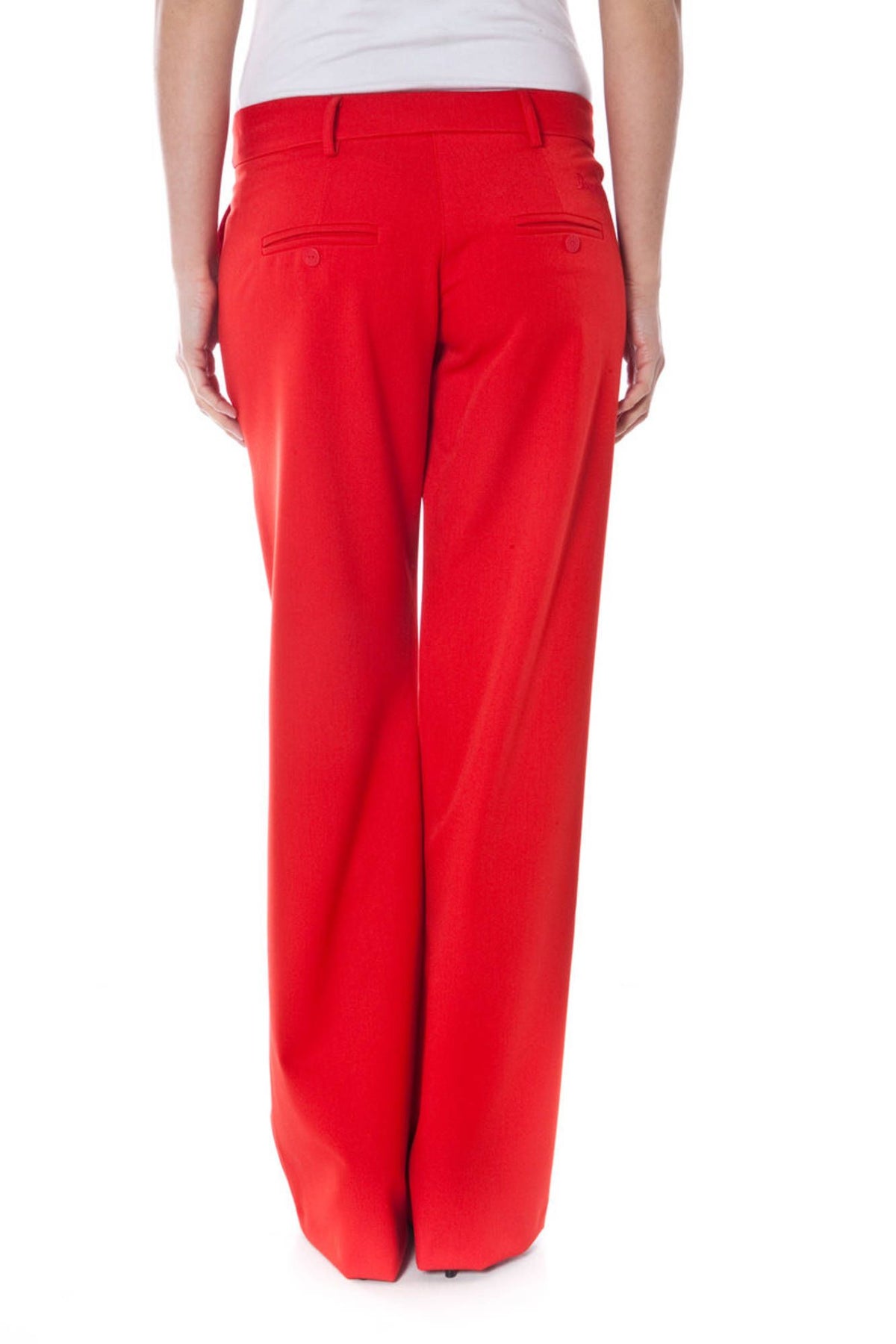 DENNY ROSE PANTALONE DONNA ROSSO