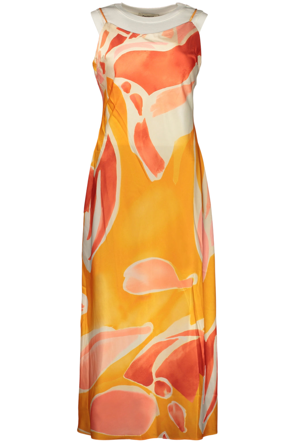 DESIGUAL ABITO LUNGO DONNA ARANCIO