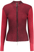DESIGUAL CARDIGAN DONNA ROSSO