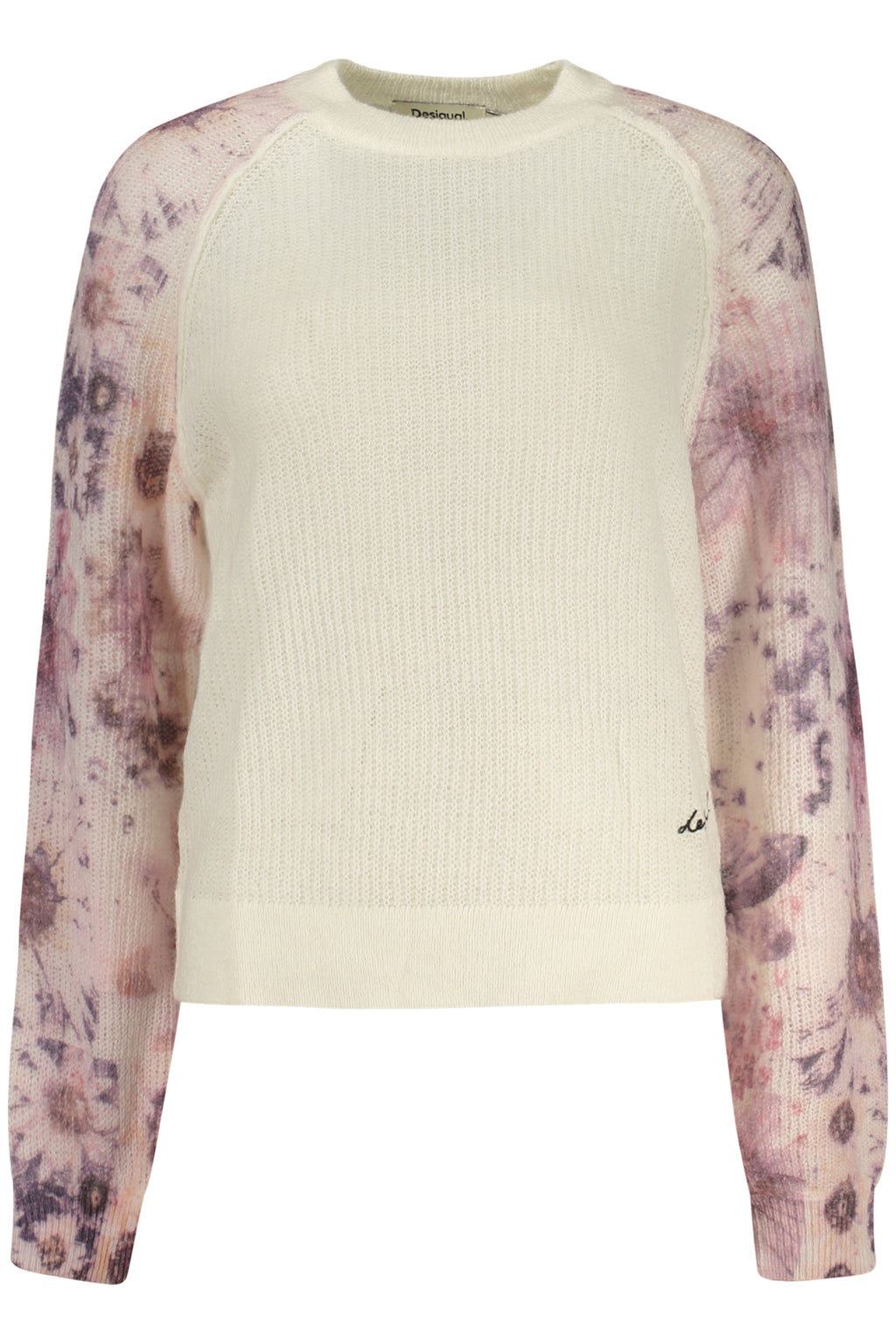 DESIGUAL MAGLIA DONNA BIANCO