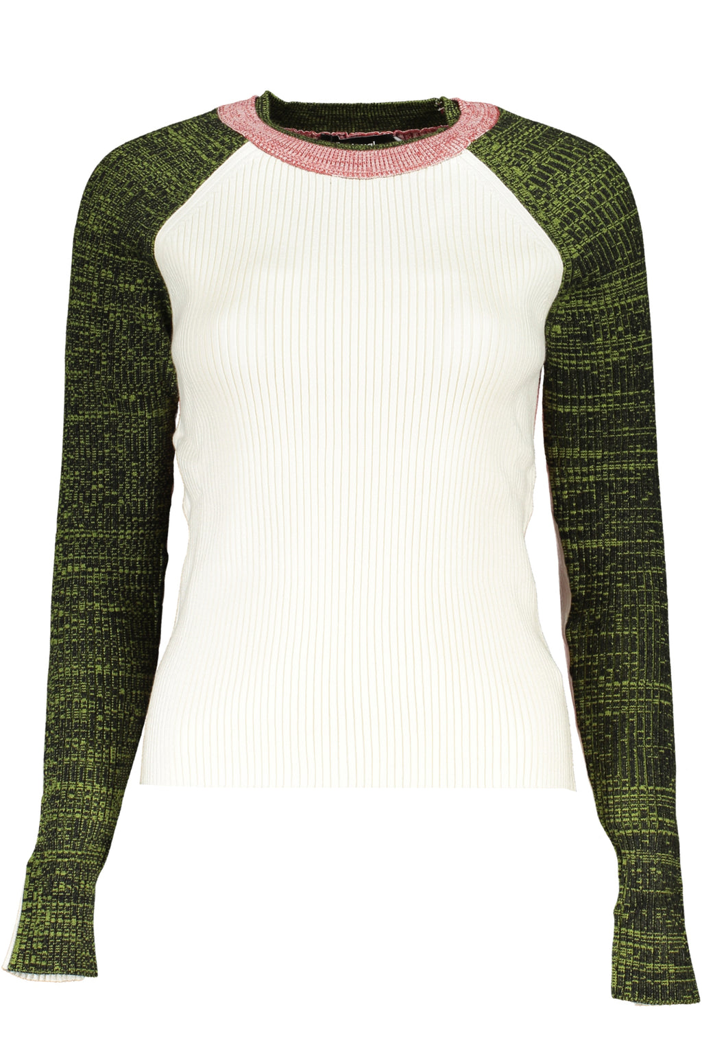 DESIGUAL MAGLIA DONNA BIANCO