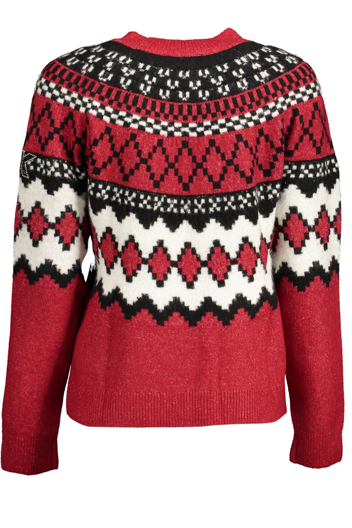 DESIGUAL MAGLIONE DONNA ROSSO