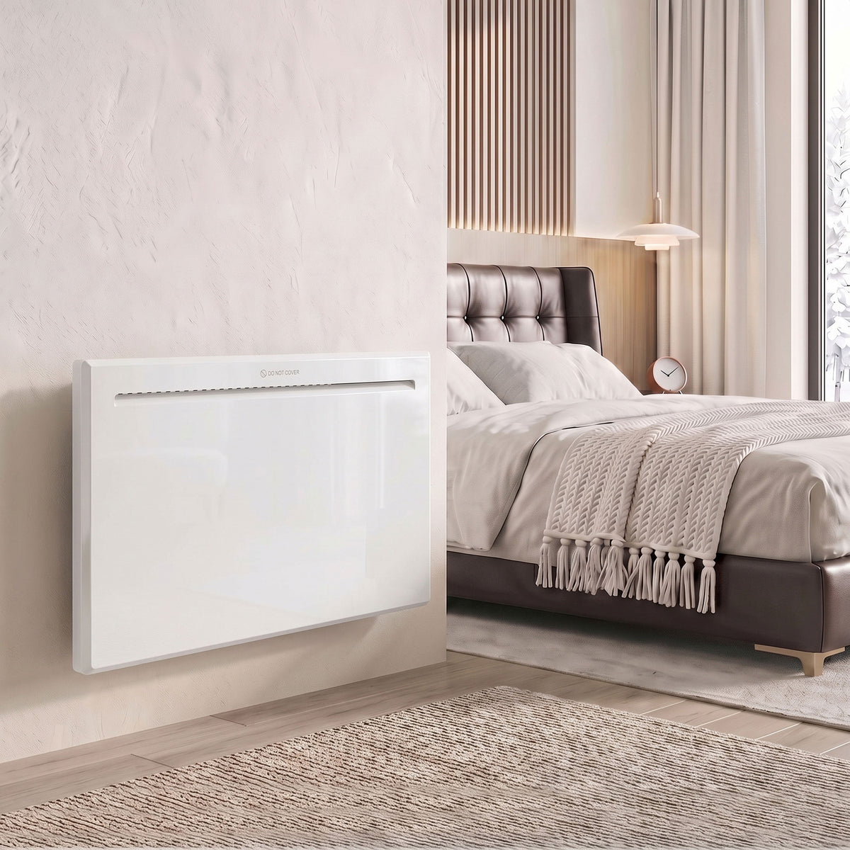 Radiatore Elettrico Smart da Parete 1500W con Programmatore