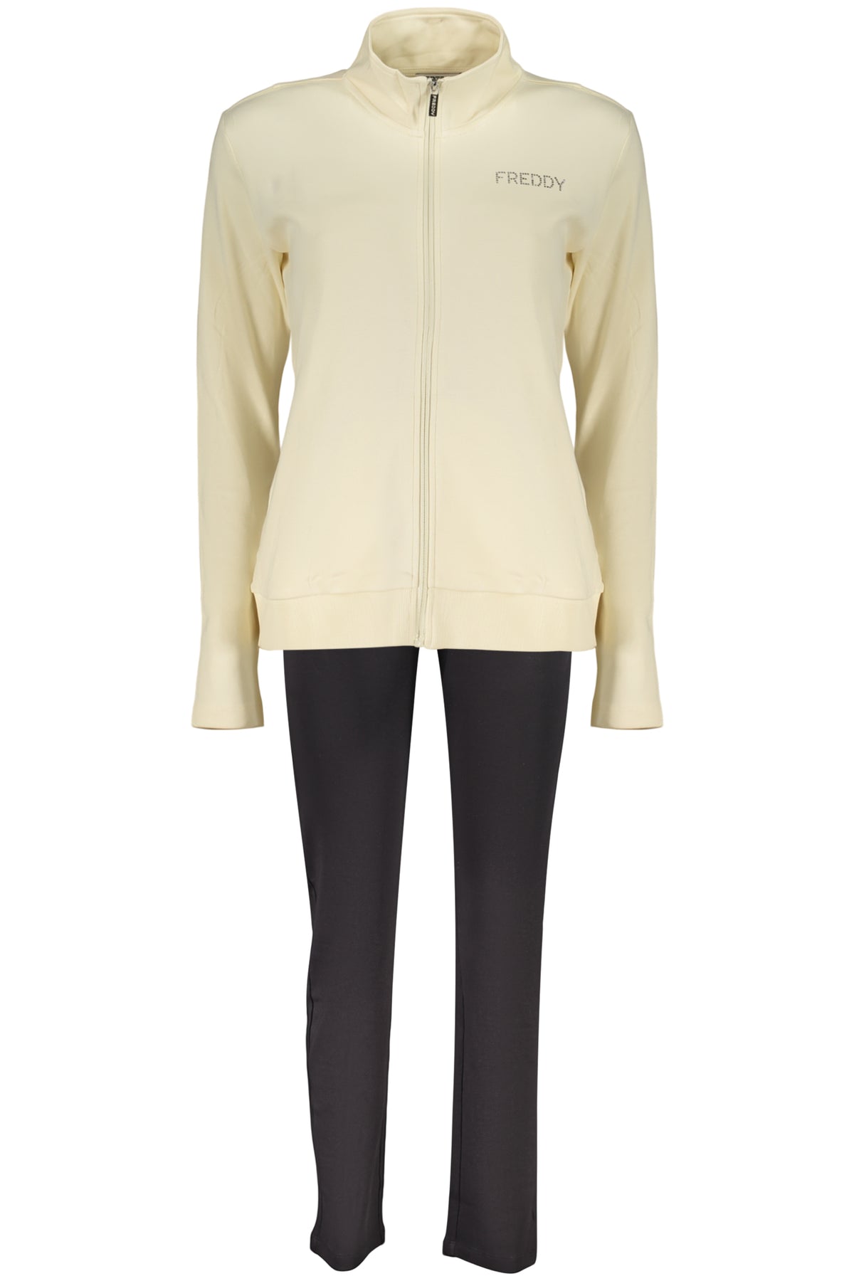FREDDY FELPA CON ZIP DONNA BEIGE