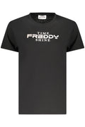 FREDDY T-SHIRT MANICHE CORTE DONNA NERO