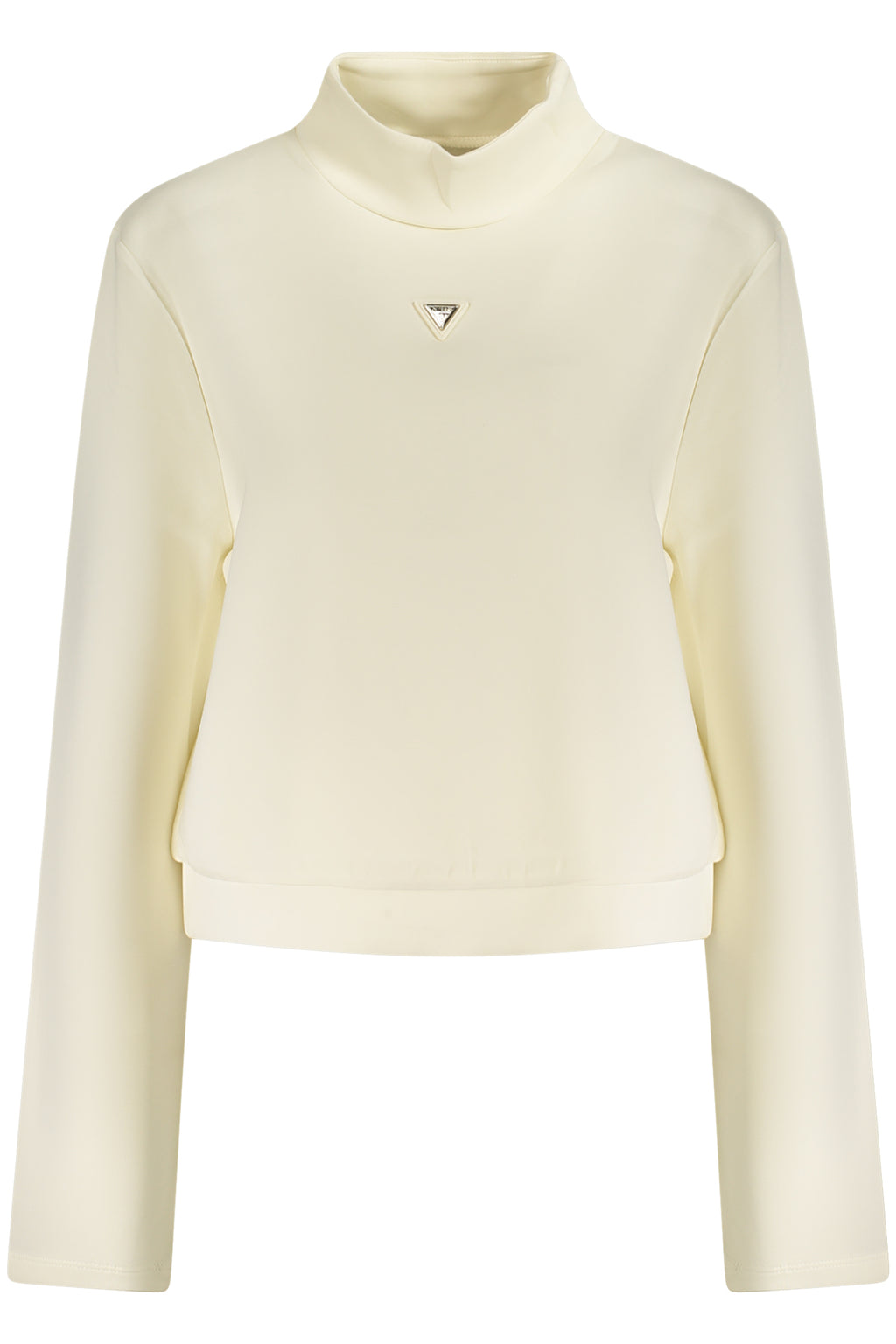 GUESS JEANS FELPA SENZA ZIP DONNA BIANCO