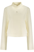 GUESS JEANS FELPA SENZA ZIP DONNA BIANCO