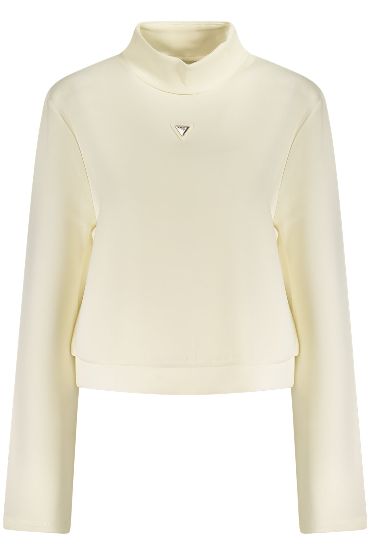 GUESS JEANS FELPA SENZA ZIP DONNA BIANCO