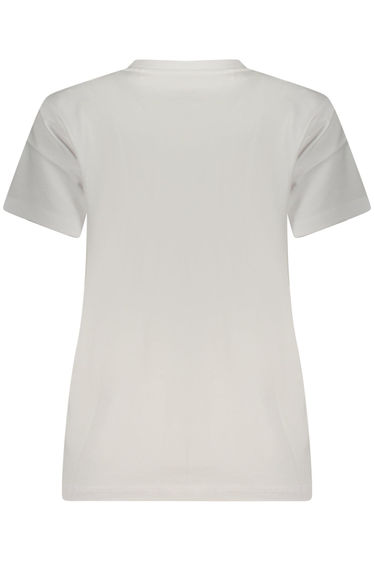 GUESS JEANS T-SHIRT MANICHE CORTE DONNA BIANCO