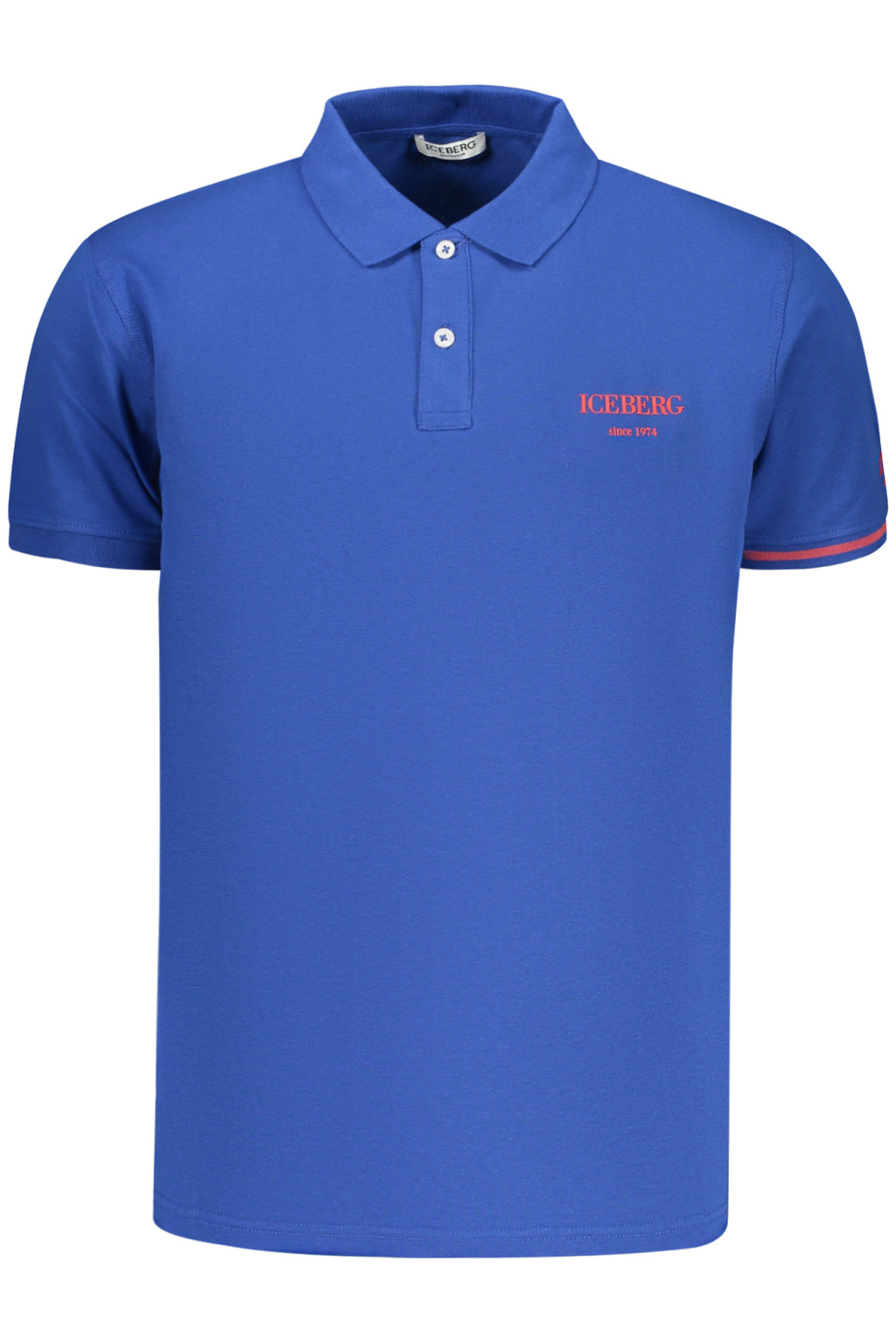 ICEBERG POLO MANICHE CORTE UOMO BLU
