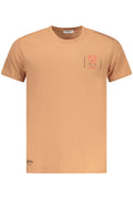 ICEBERG T-SHIRT MANICHE CORTE UOMO MARRONE