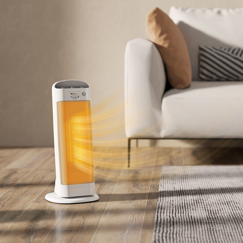 Stufa Elettrica in Ceramica 2000W Oscillante
