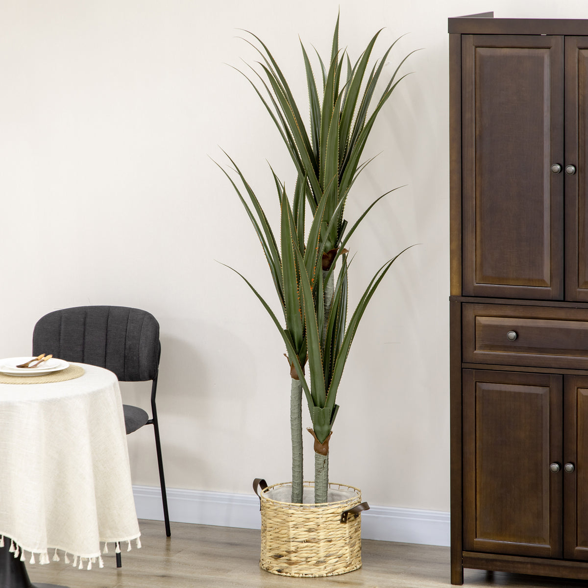 Pianta Artificiale Yucca da 190 cm con Vaso