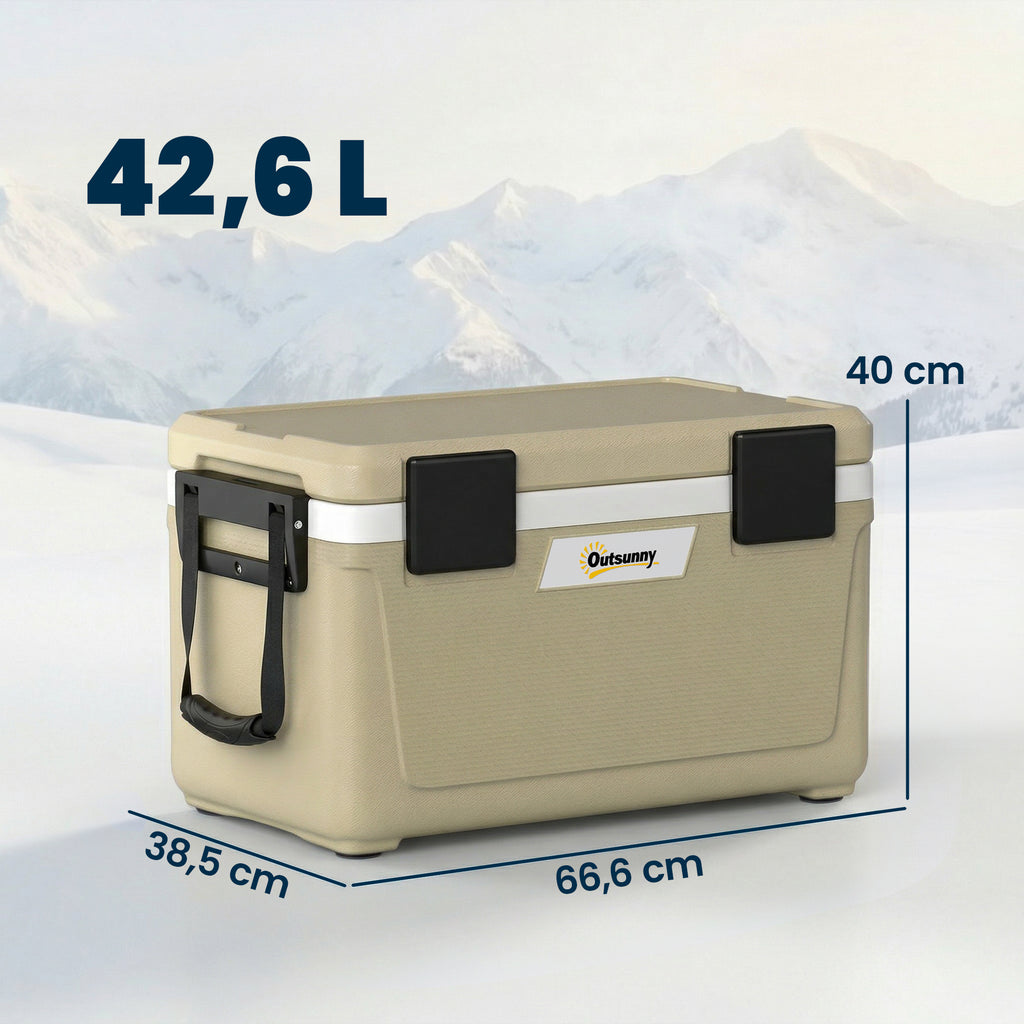 Box Termico Refrigerante 42,6 L con Isolamento PU