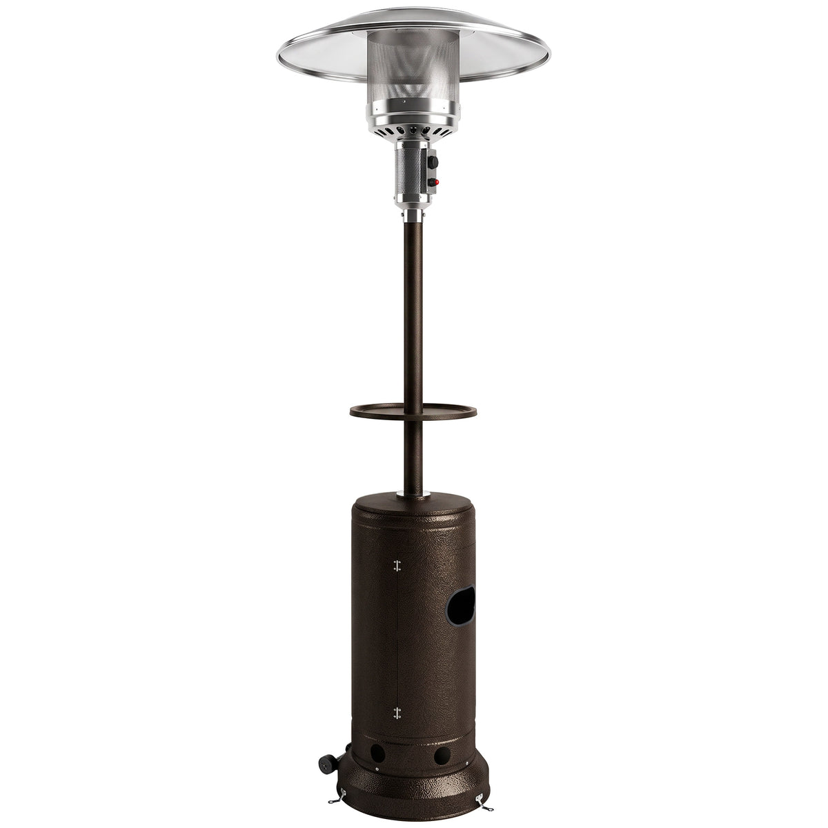 Fungo Riscaldante a Gas 13 kW con Ruote e Tavolino