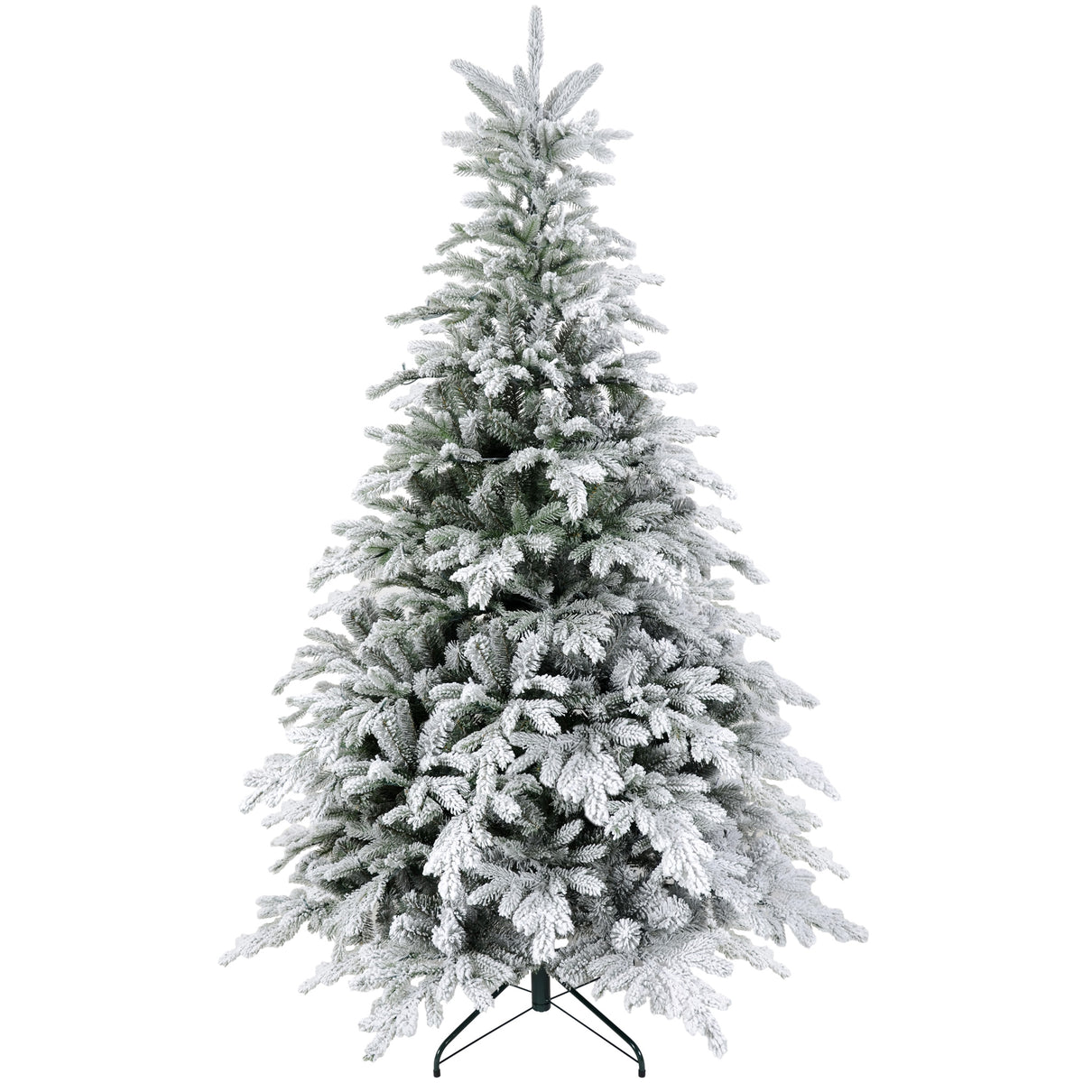 Albero di Natale Innevato 180 cm con 1321 Rami