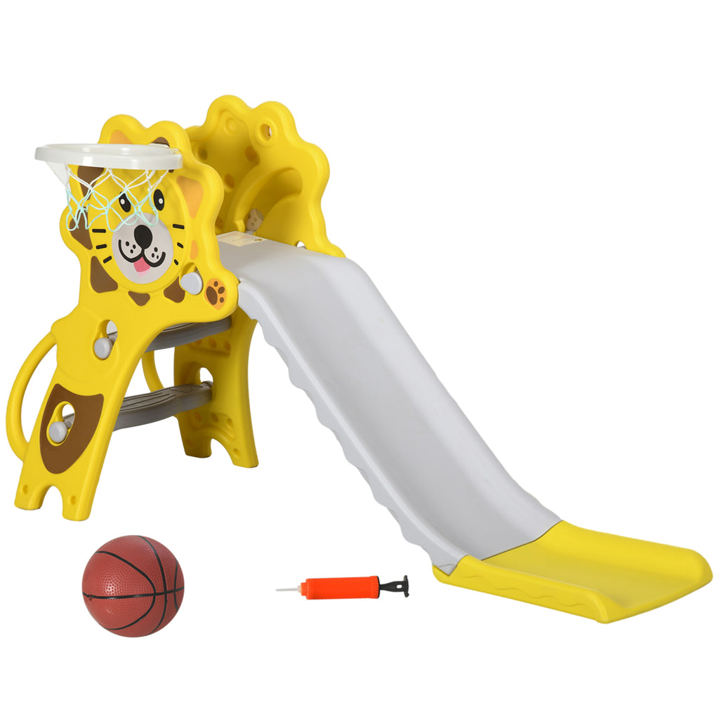 Scivolo per Bambini 18-36 Mesi con Canestro