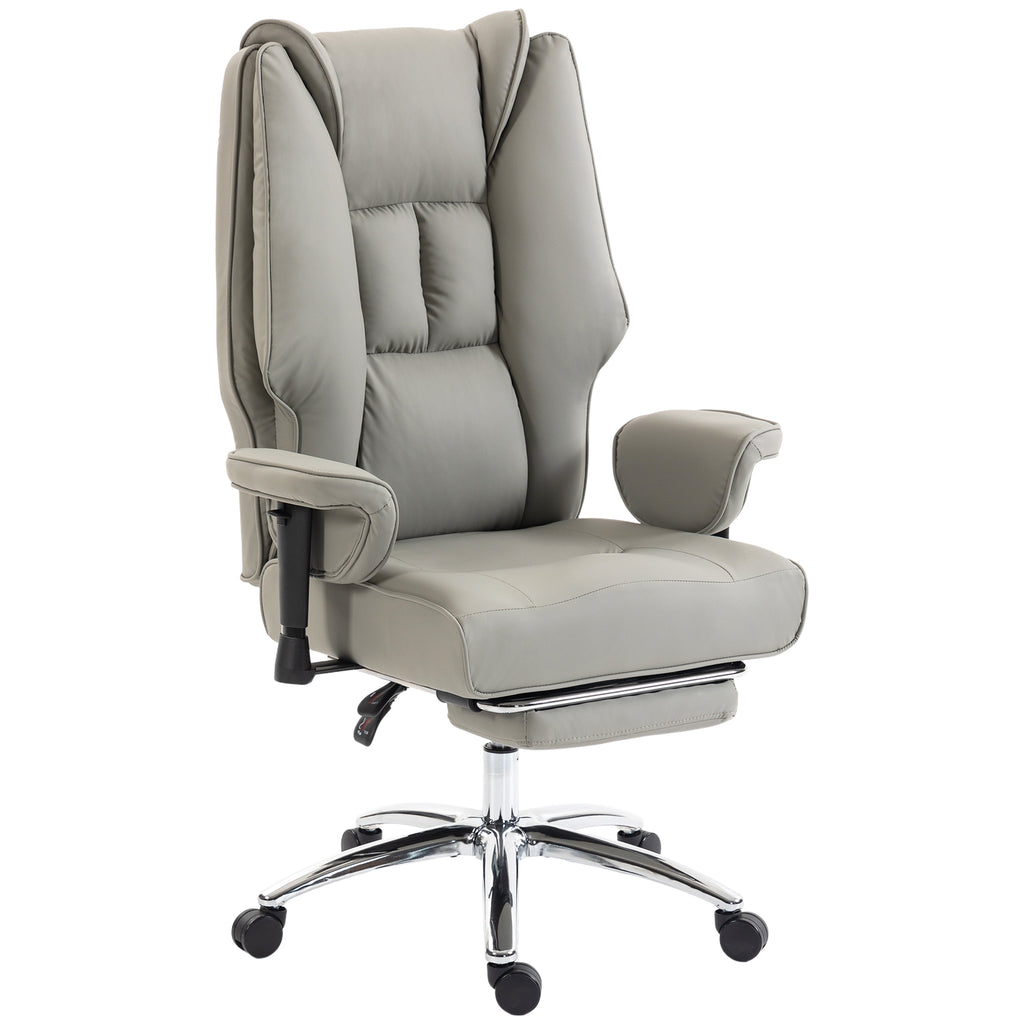Sedia Ufficio Ergonomica Reclinabile con Poggiapiedi