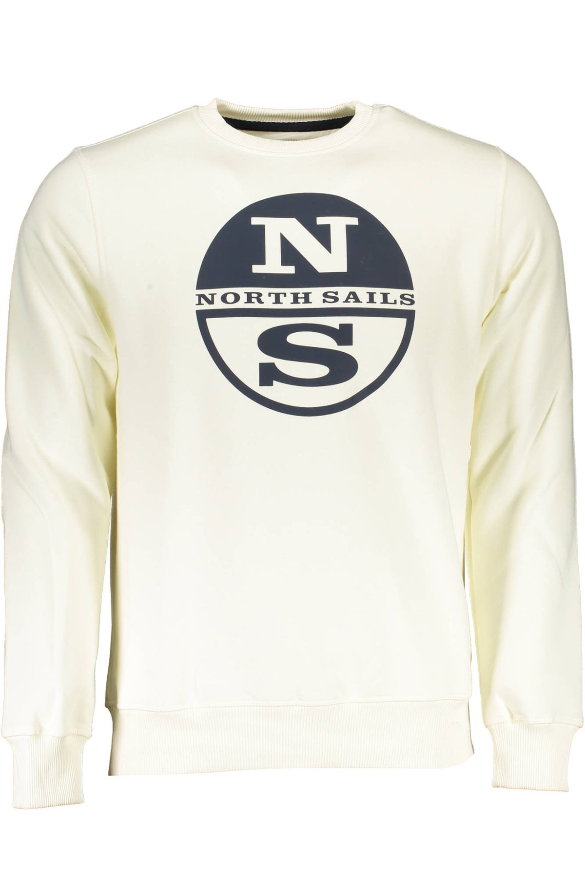NORTH SAILS FELPA SENZA ZIP UOMO BIANCO