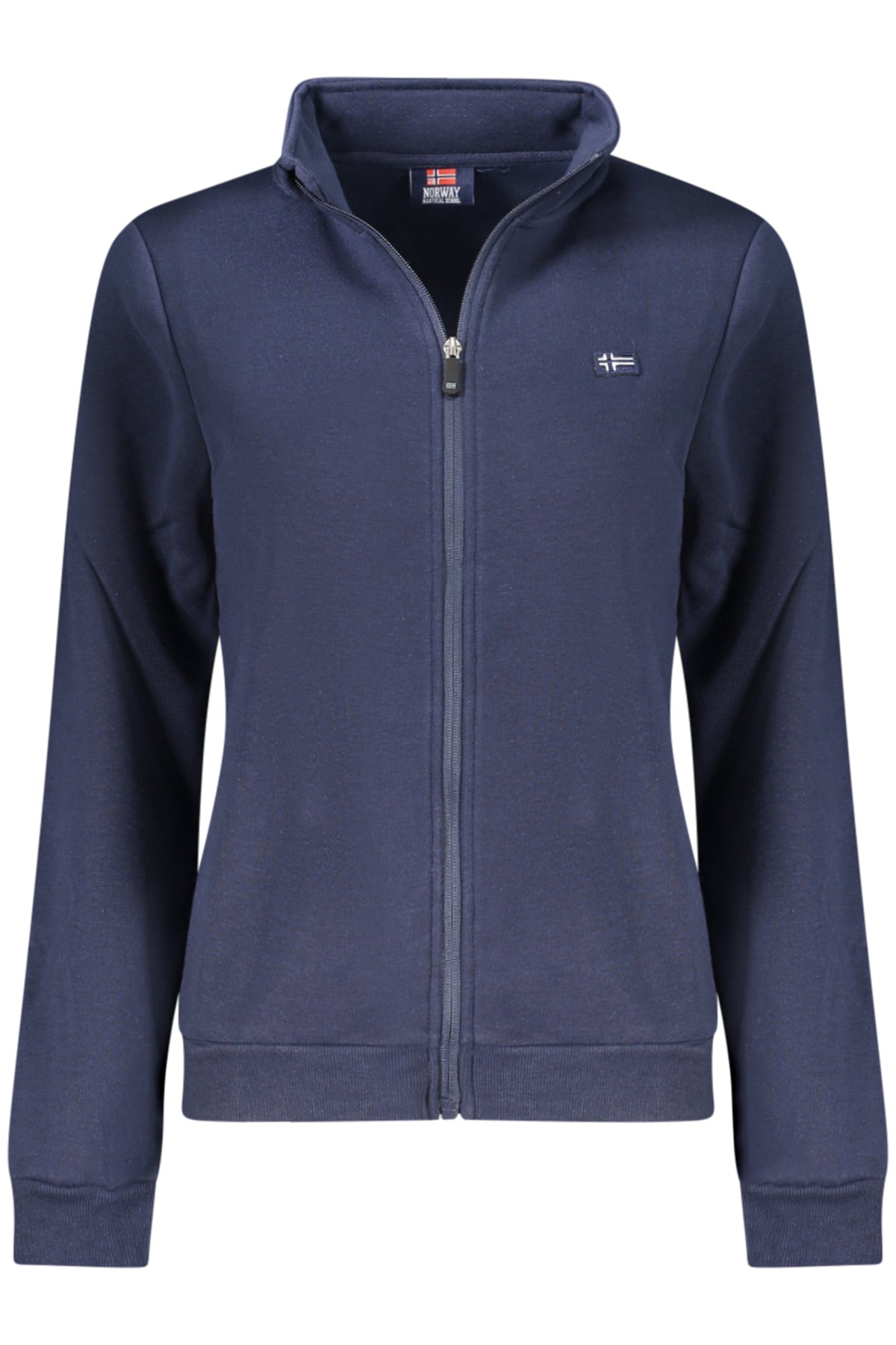 NORWAY 1963 FELPA CON ZIP DONNA BLU