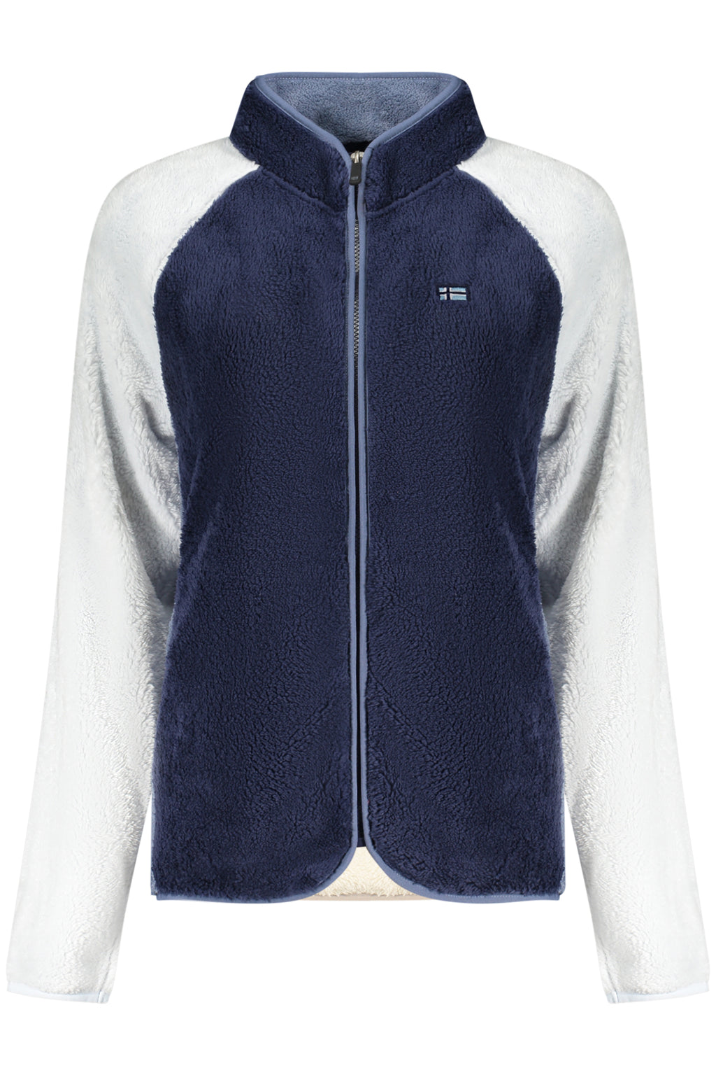 NORWAY 1963 FELPA CON ZIP DONNA BLU