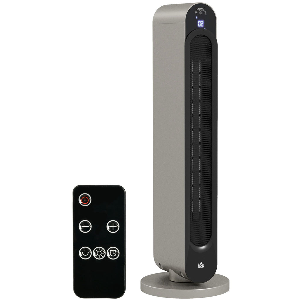 Stufa Elettrica Oscillante 3 Modalità con Telecomando