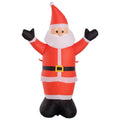 Babbo Natale Gonfiabile Luminoso con Luci LED 120 cm