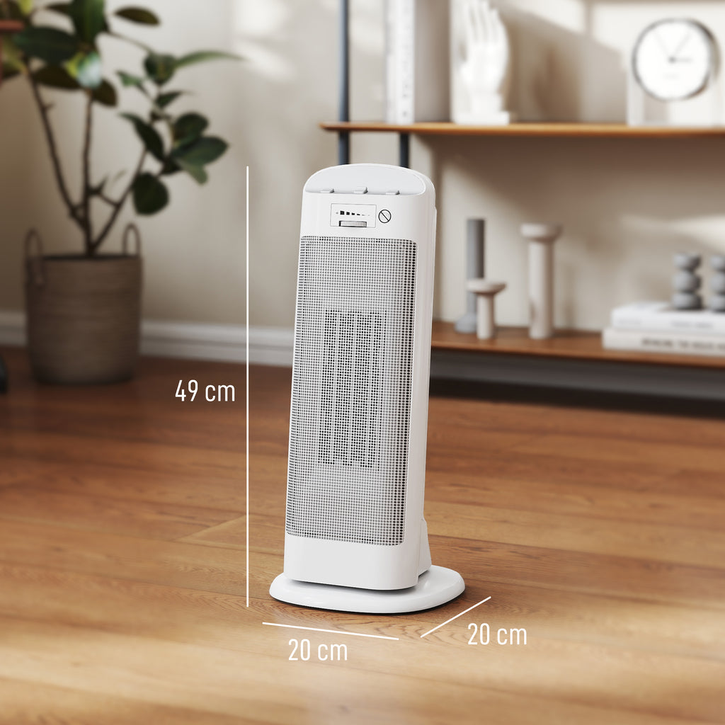 Stufa Elettrica in Ceramica 2000W Oscillante
