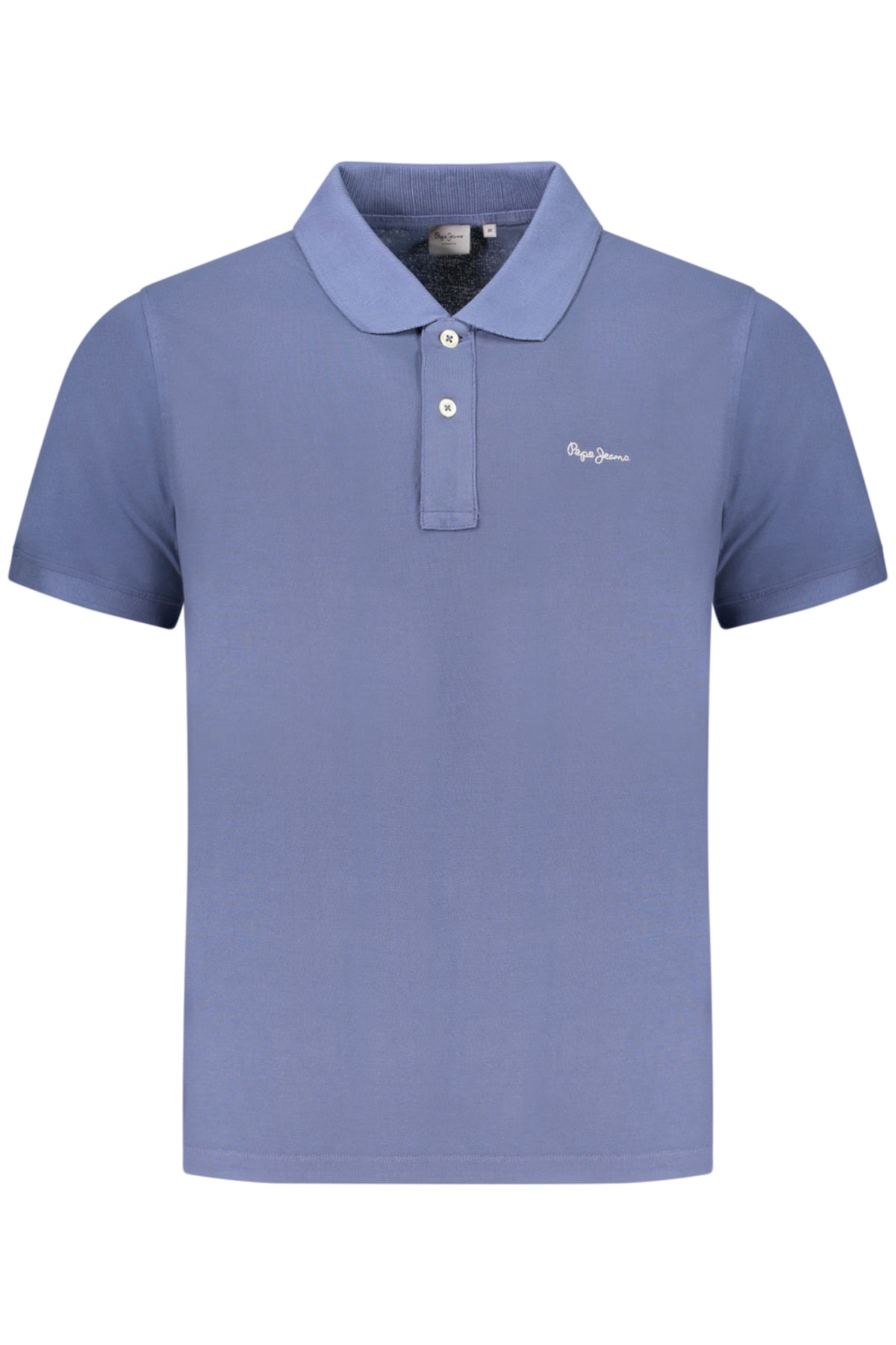 PEPE JEANS POLO MANICHE CORTE UOMO BLU