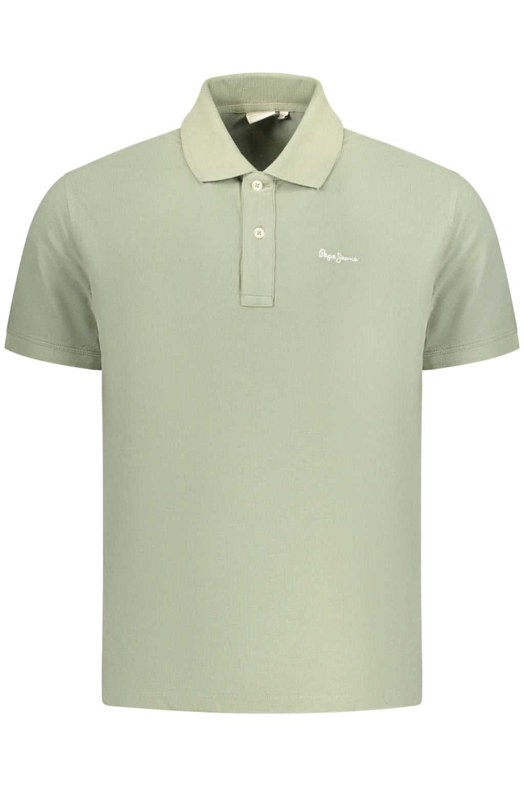 PEPE JEANS POLO MANICHE CORTE UOMO VERDE