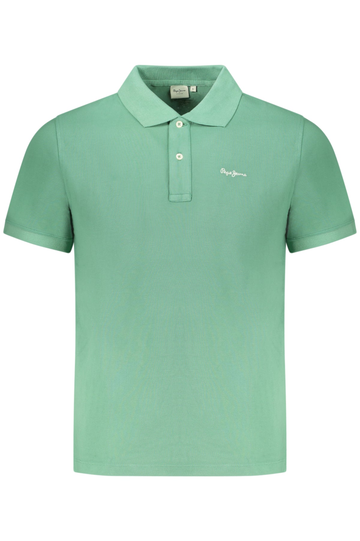 PEPE JEANS POLO MANICHE CORTE UOMO VERDE