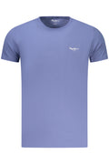 PEPE JEANS T-SHIRT MANICHE CORTE UOMO BLU