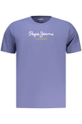 PEPE JEANS T-SHIRT MANICHE CORTE UOMO BLU
