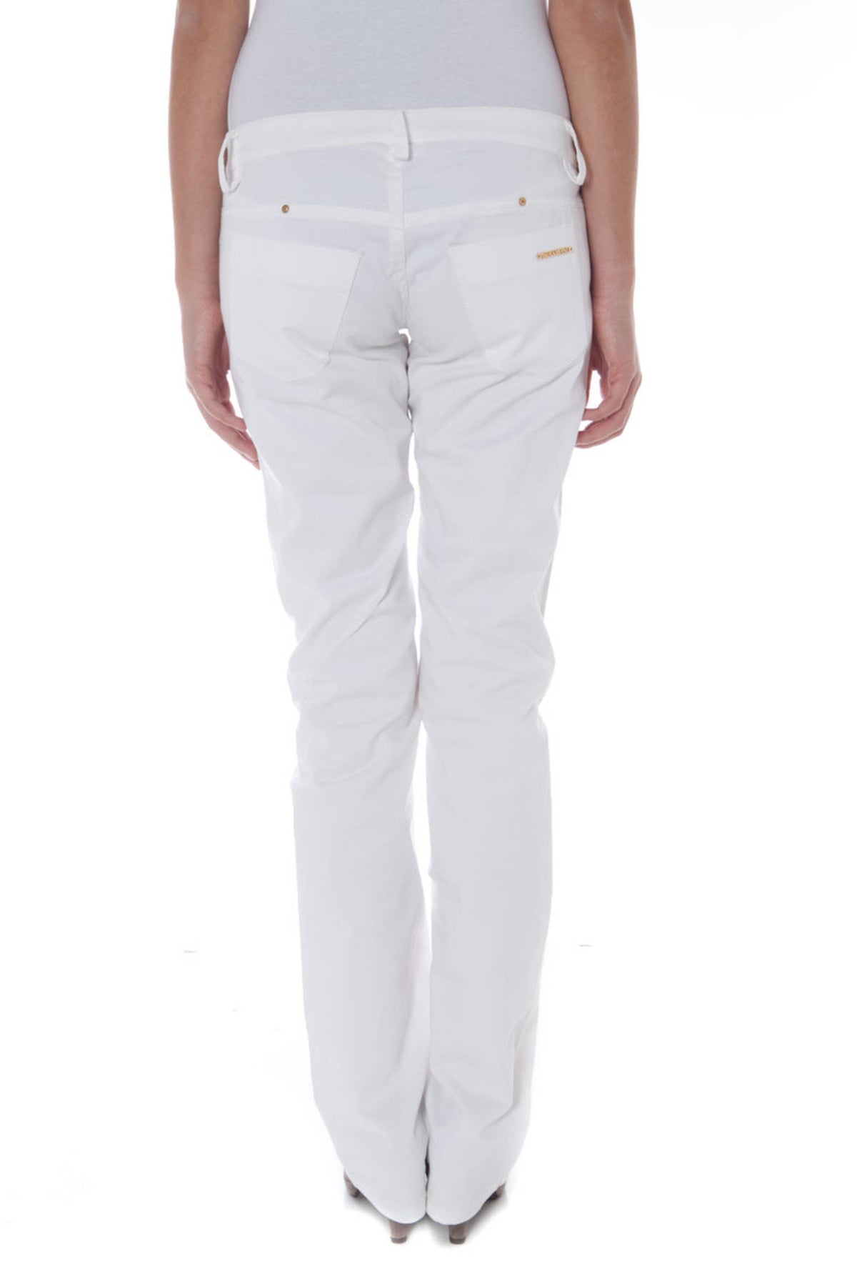 PHARD PANTALONE DONNA BIANCO