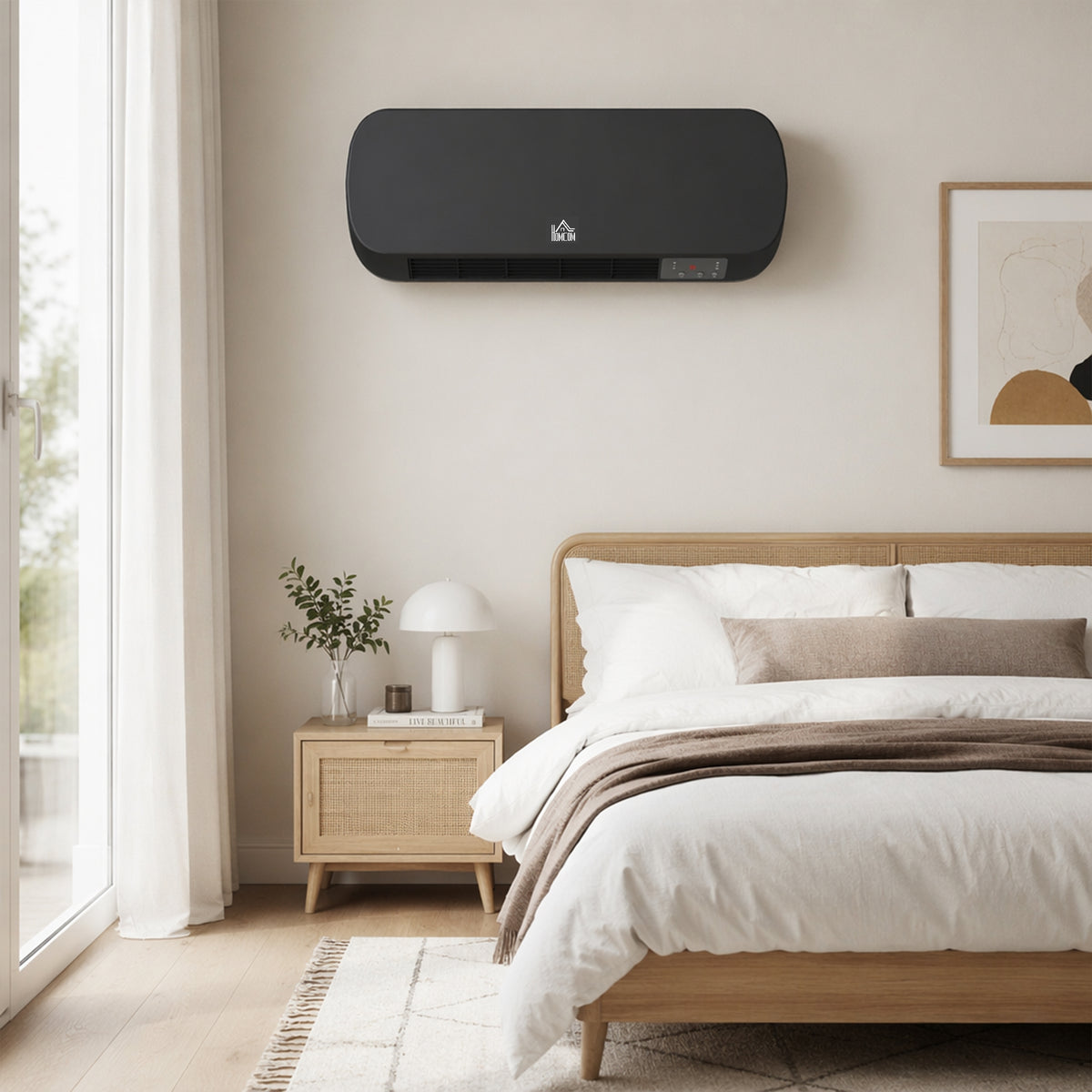 Termoventilatore da Parete 2000W con Display LED