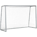 Porta da Calcio 300x120x200 cm con Rete, Picchetti e Viti