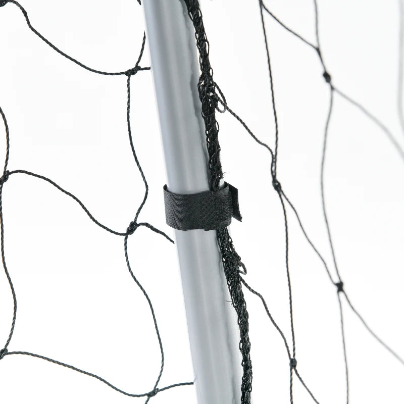 Porta da Calcio 300x120x200 cm con Rete, Picchetti e Viti