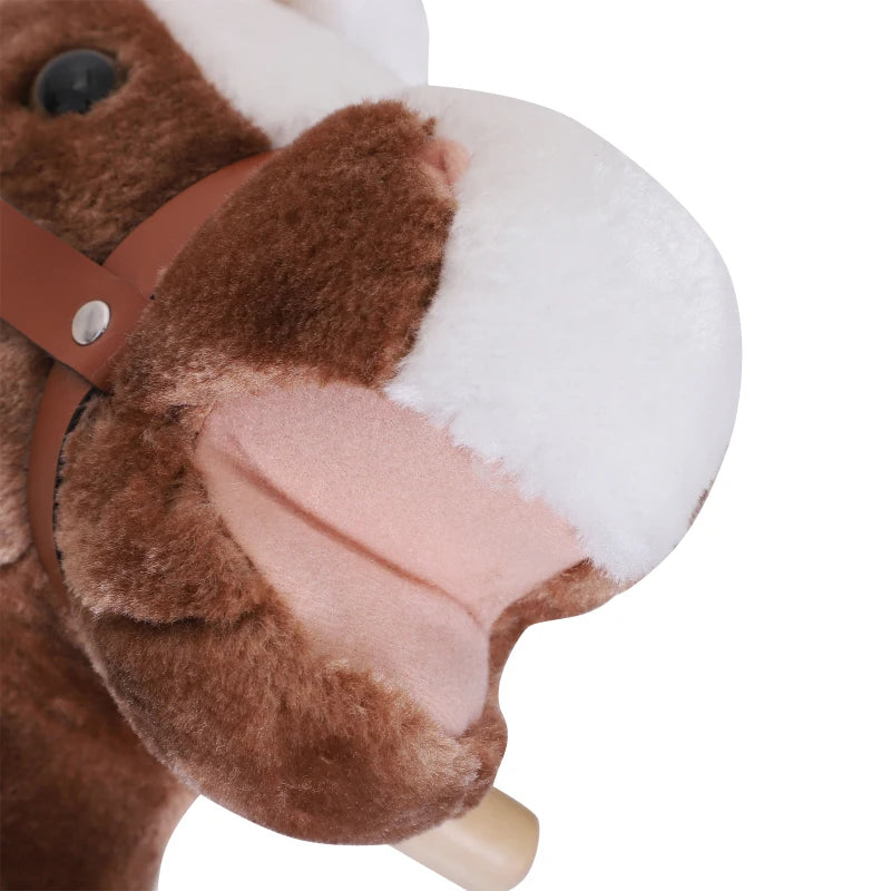 Cavallo a Dondolo in Legno per Bambini