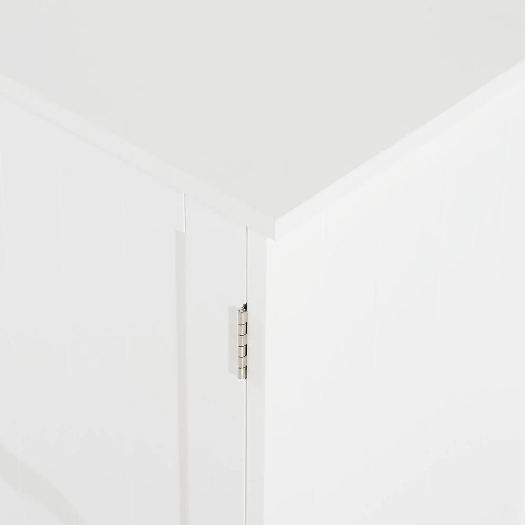 Mobile Sottolavabo Bianco con 2 Ante 60x30x60 cm